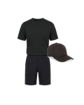 Amaro Vello Black Set + Microfibre Cap