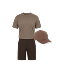 Amaro Vello Brown Set + Microfibre Cap
