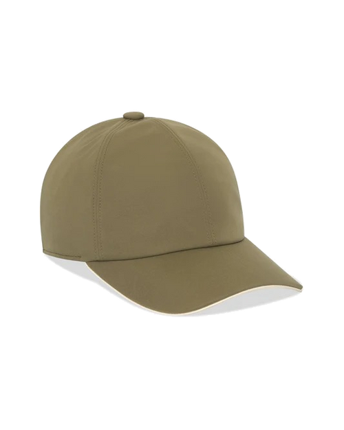 Amaro Vello microfibre cap - Army Green - front
