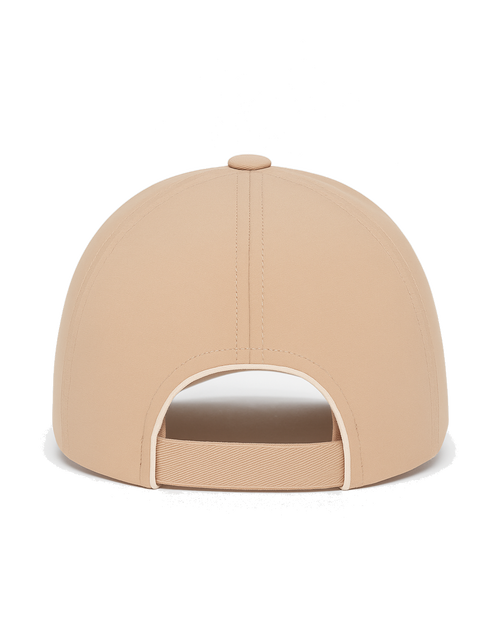 Amaro Vello Beige Microfibre Cap