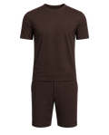 Amaro Vello Espresso Tee & Shorts Set