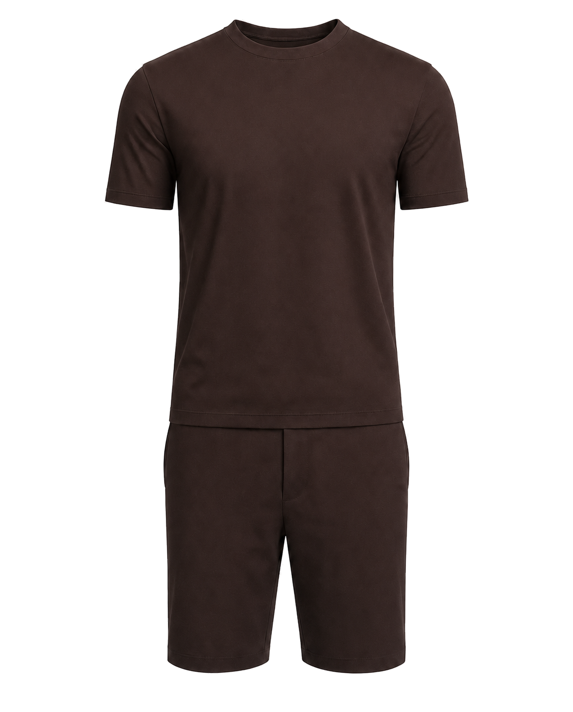 Amaro Vello Espresso Tee & Shorts Set