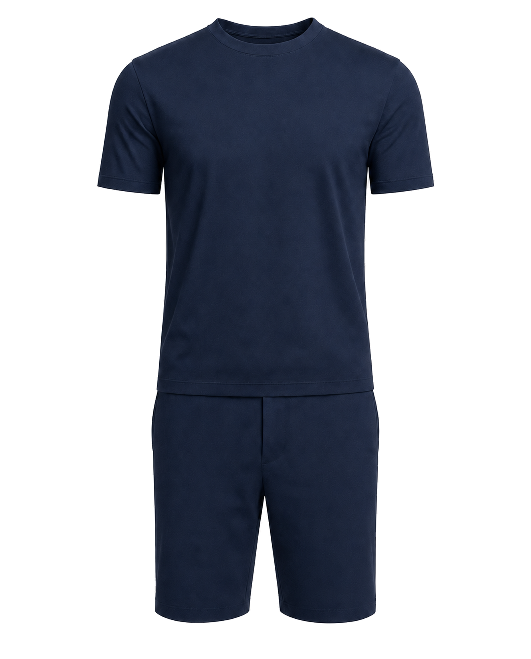 Amaro Vello Navy Tee & Shorts Set