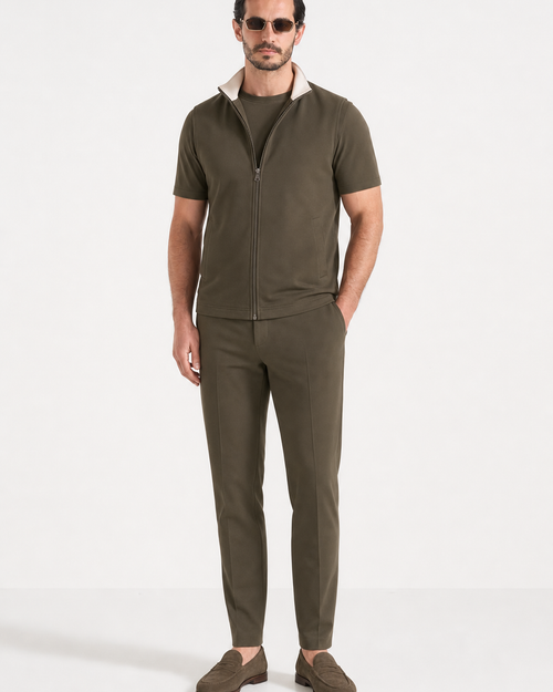 Amaro Vello Army Green Summer Set