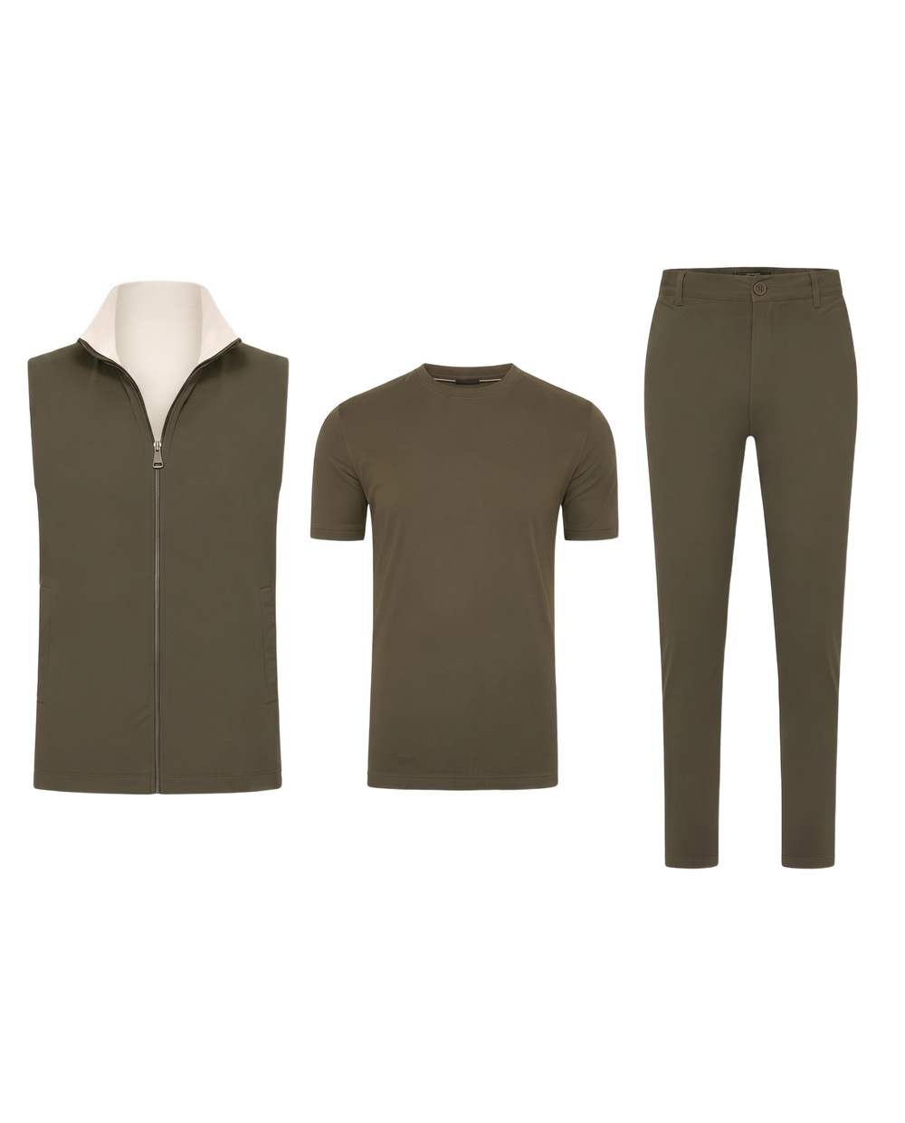 Amaro Vello Army Green Summer Set