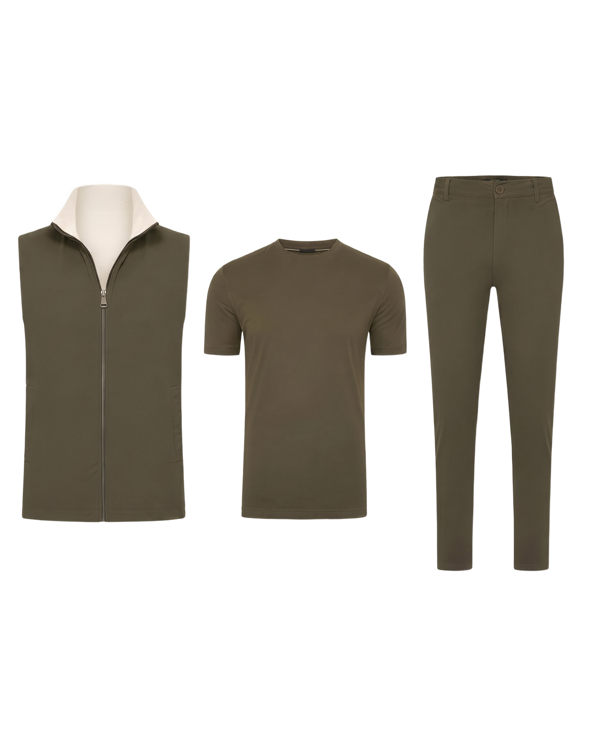 Amaro Vello Army Green Summer Set