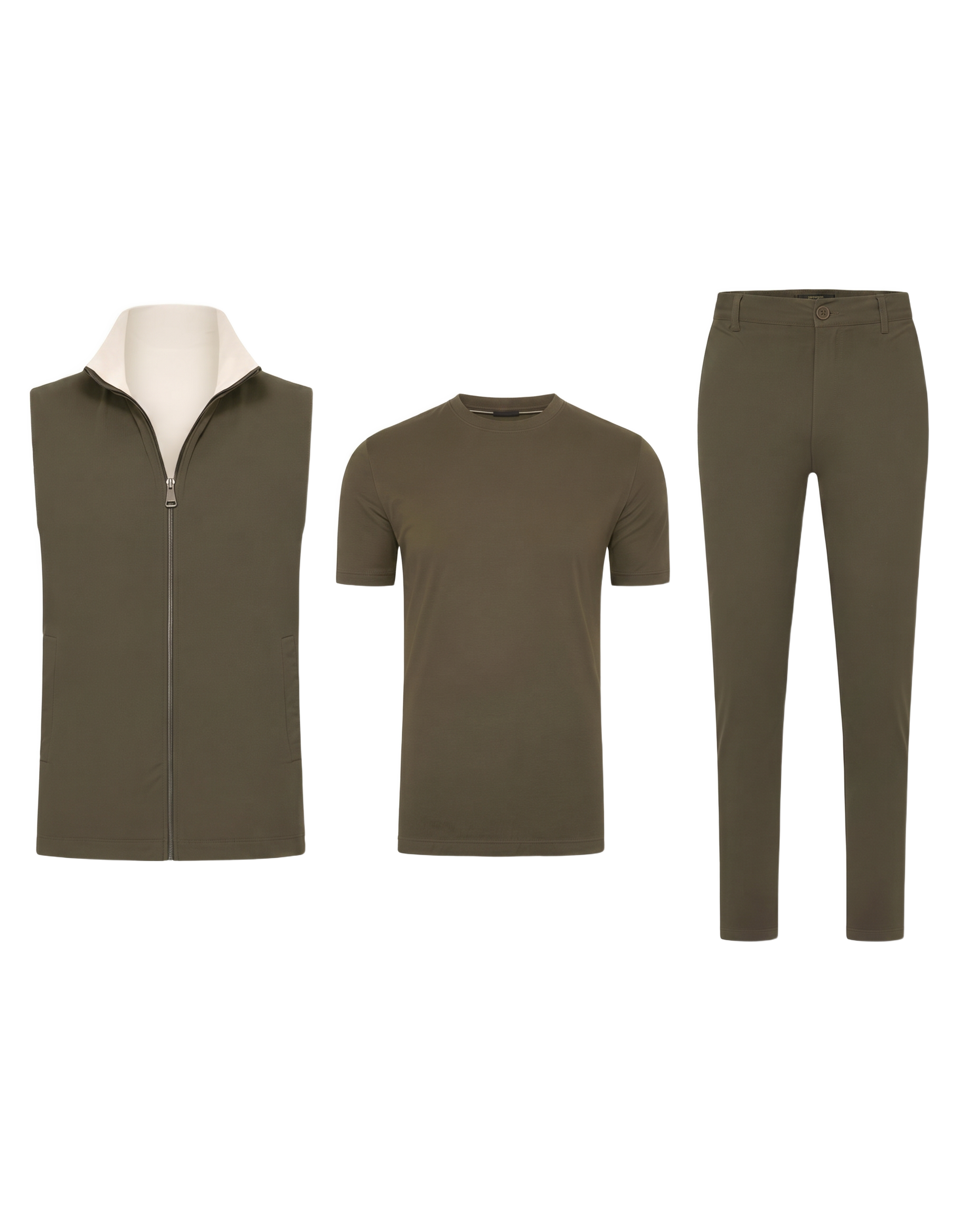 Amaro Vello Army Green Summer Set