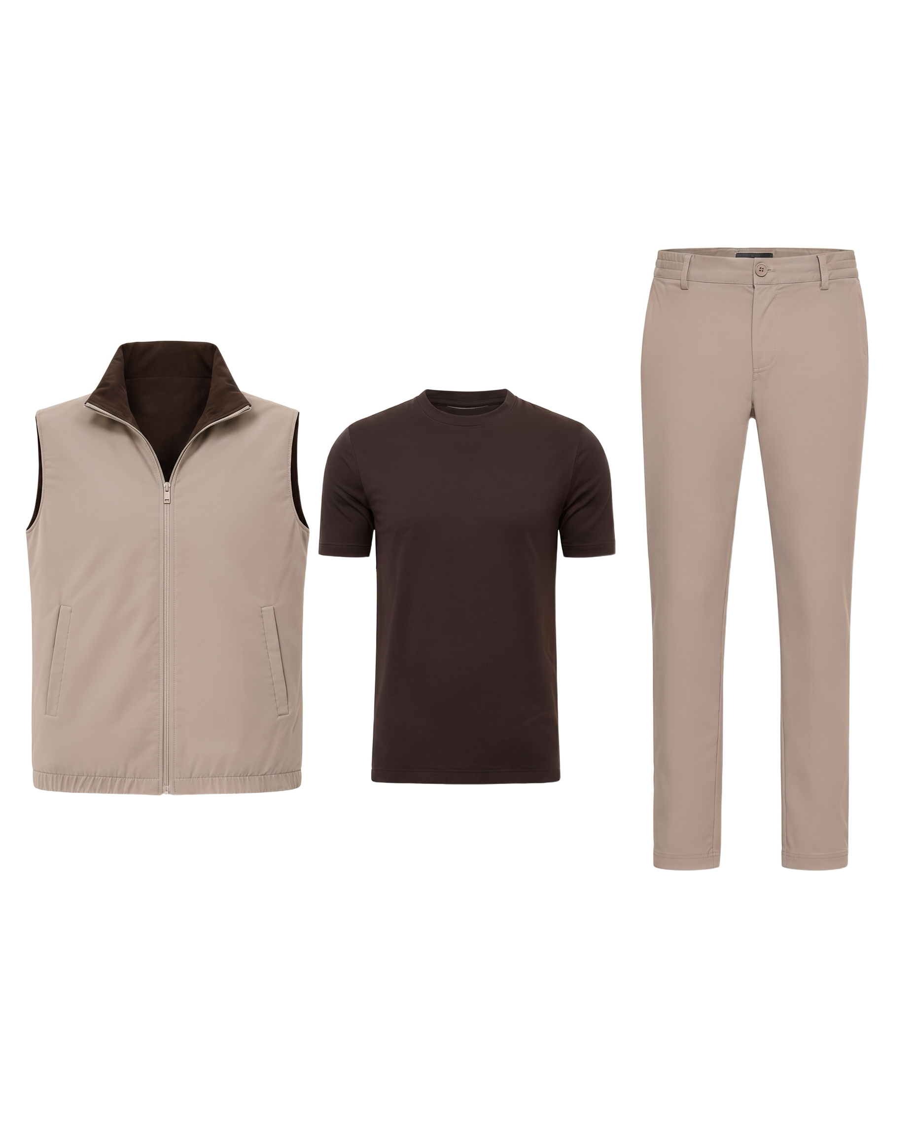 Amaro Vello Beige Summer Set