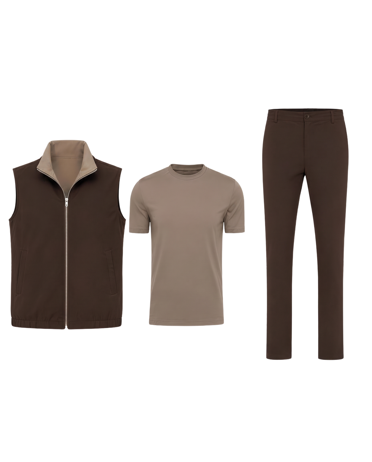 Amaro Vello Brown Summer Set