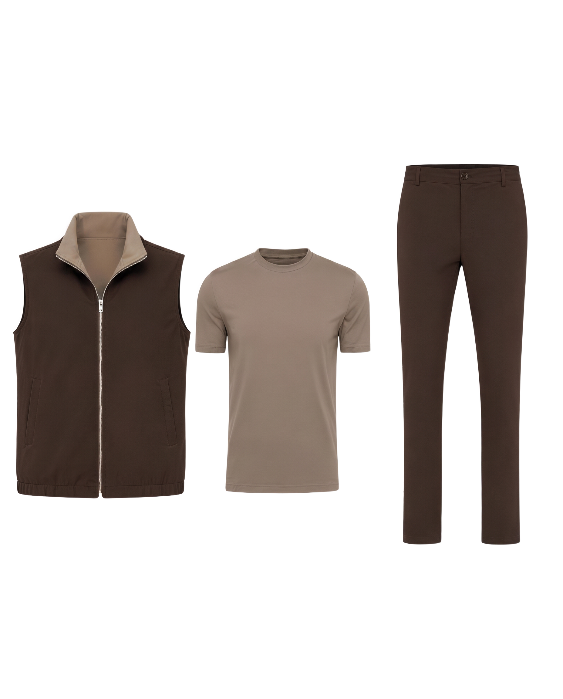Amaro Vello Brown Summer Set