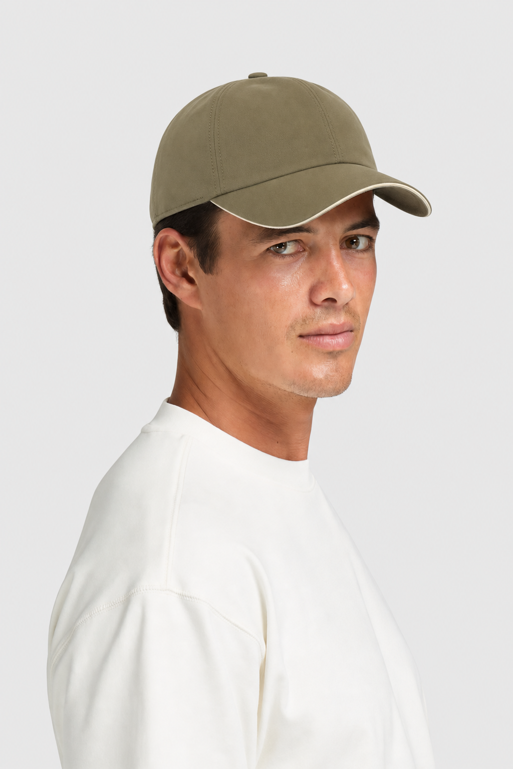 Amaro Vello Army Green Microfibre Cap